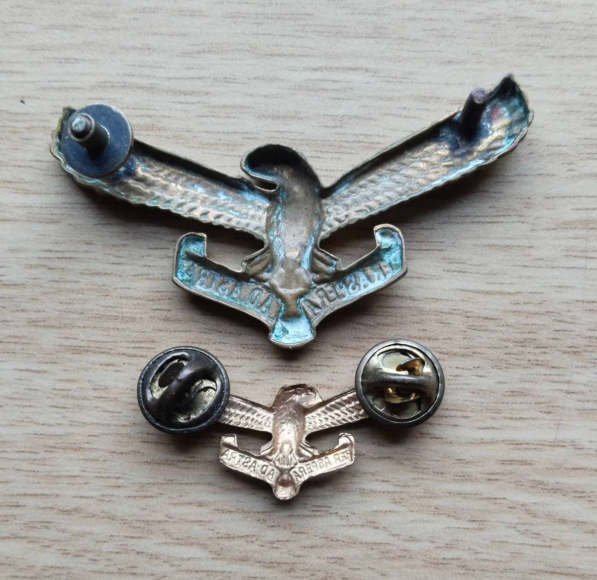 South African Air Force Cap and Colar Badge.