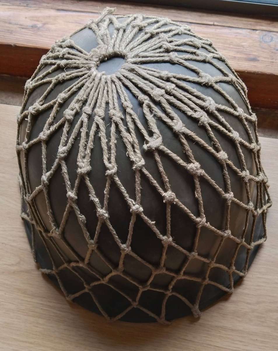 SADF Steel Helmet ( Staaldak) With Webbing.