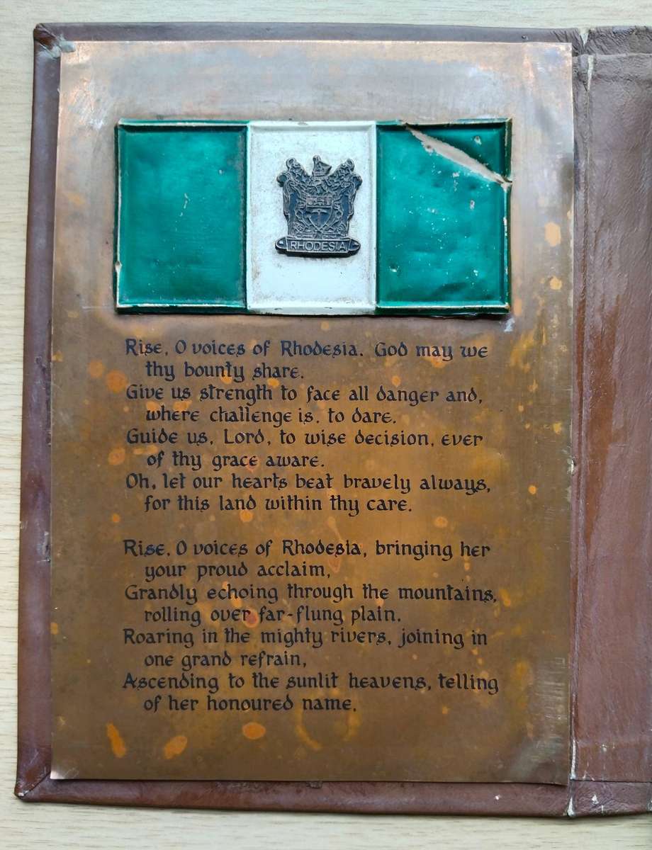 Rhodesia Coin Set in Wooden Display Box.