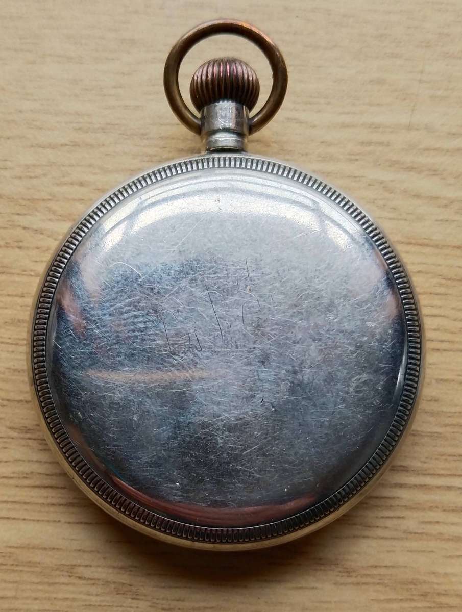 Montilier Non Magnetic Swiss Made Vintage Pocket Watch. Working.