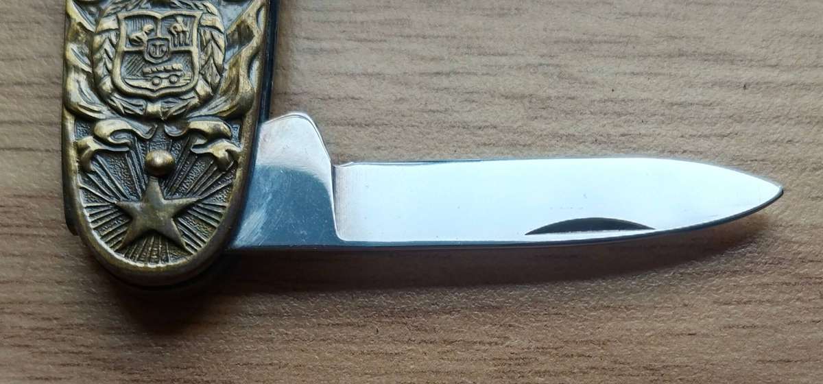 Boer War Paul Kruger Vintage Antique Pocket Knife. Excellent Condition.