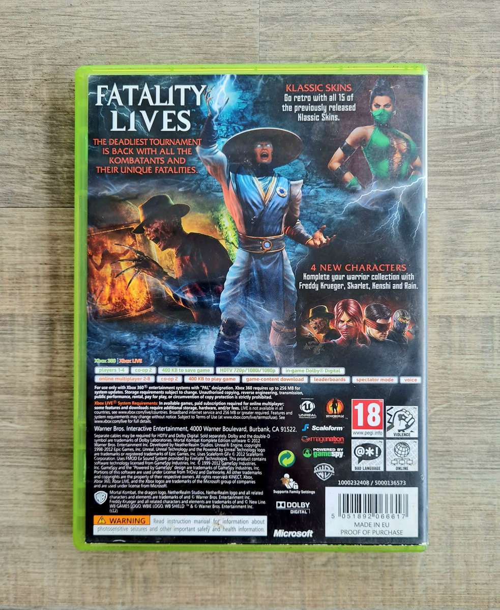 Mortal Kombat Komplete Edition - Xbox 360