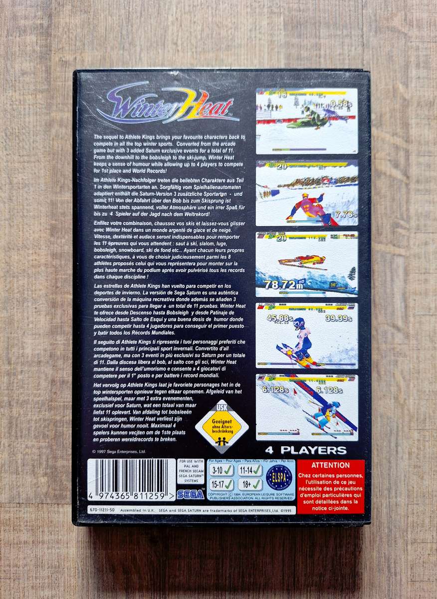 Winter Heat - Sega Saturn