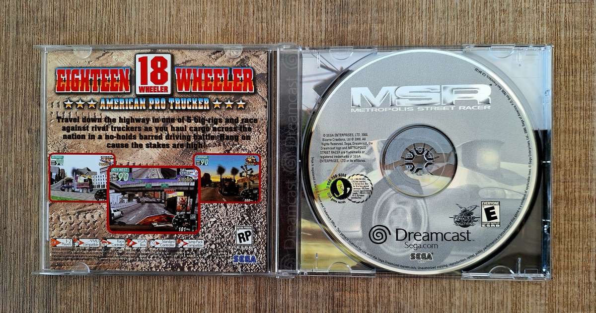 Metropolis Street Racer - Sega Dreamcast