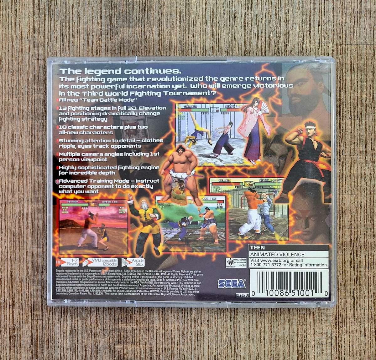 Virtua Fighter 3tb - Sega Dreamcast