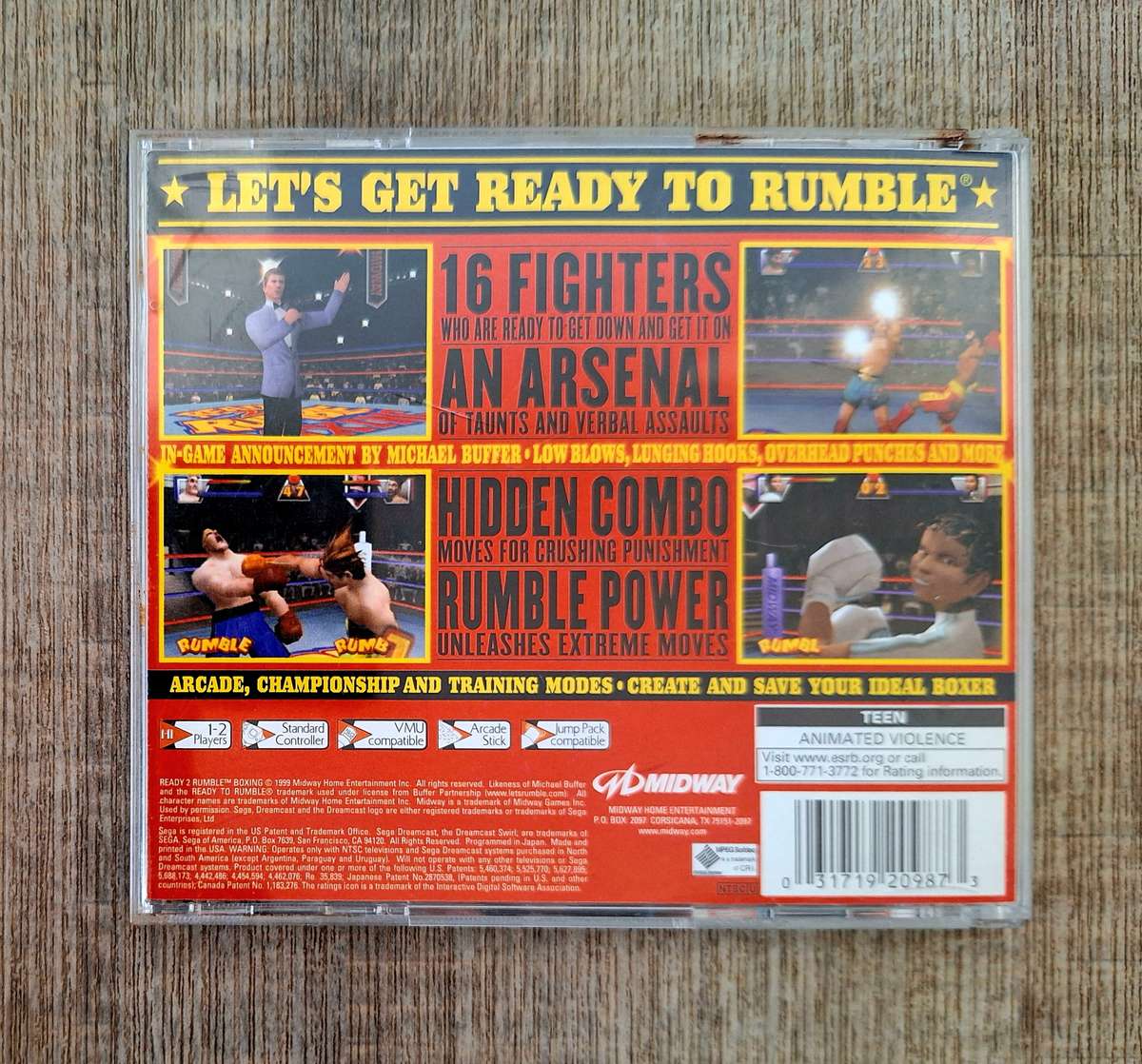 Ready 2 Rumble Boxing - Sega Dreamcast