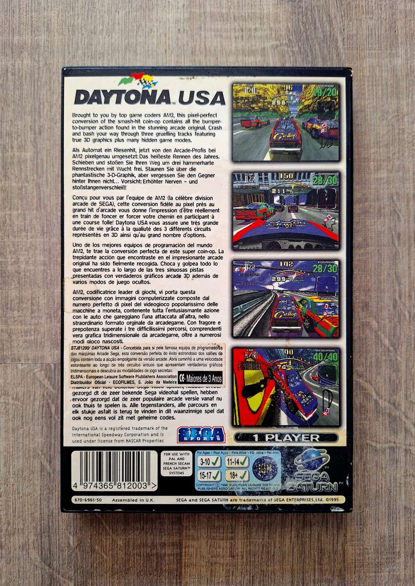 Daytona USA - Sega Saturn