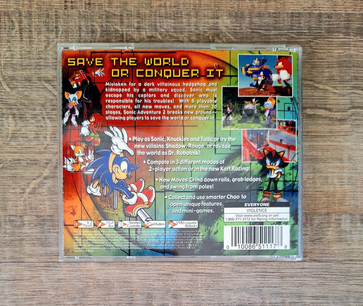 Sonic Adventure 2 - Sega Dreamcast