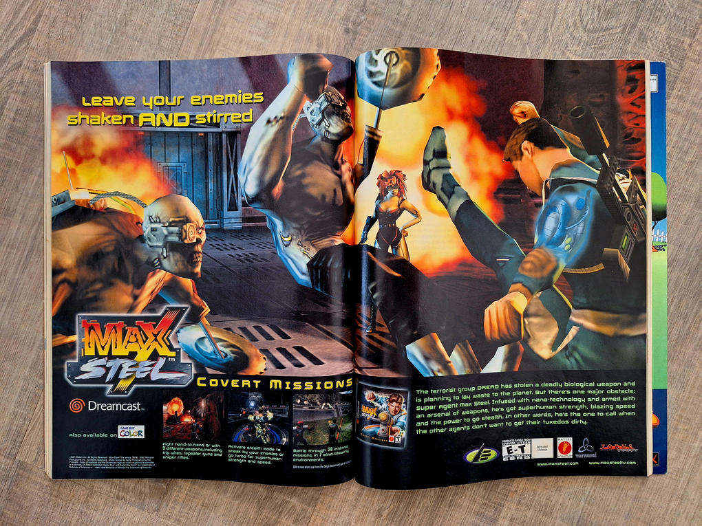 Electronic Gaming Monthly (EGM) Magazine from January 2001