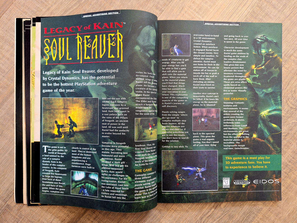 Gamepro Magazine from April 1999