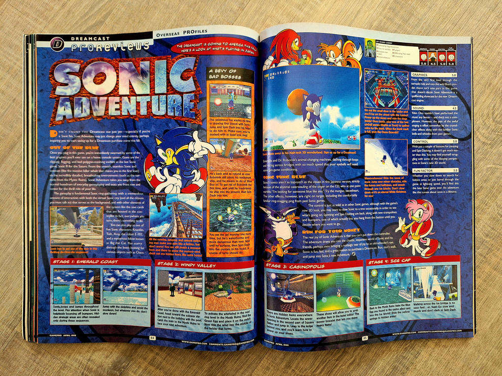 Gamepro Magazine from April 1999