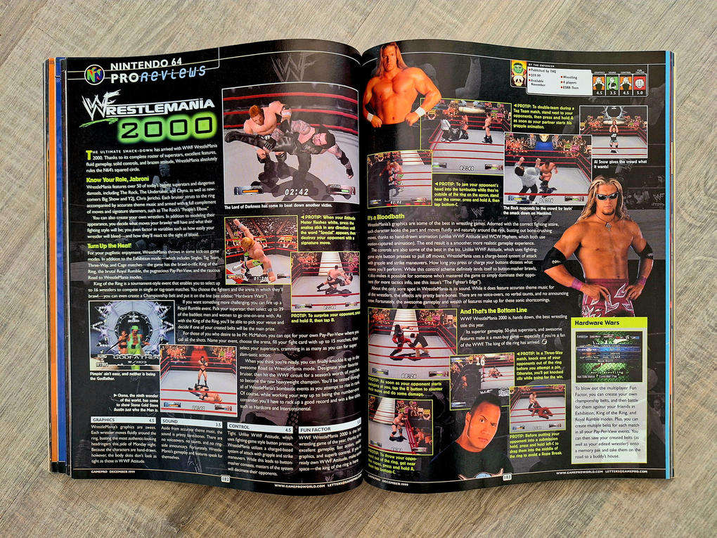 Gamepro Magazine from December 1999