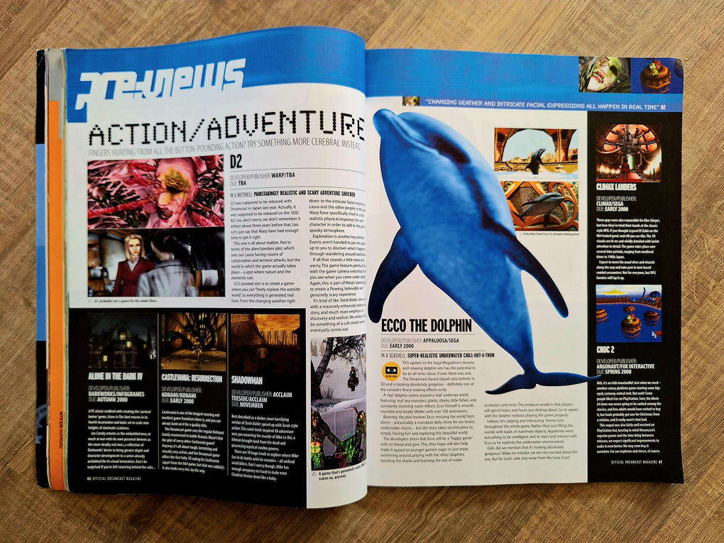 Official Sega Dreamcast Magazine from September 1999