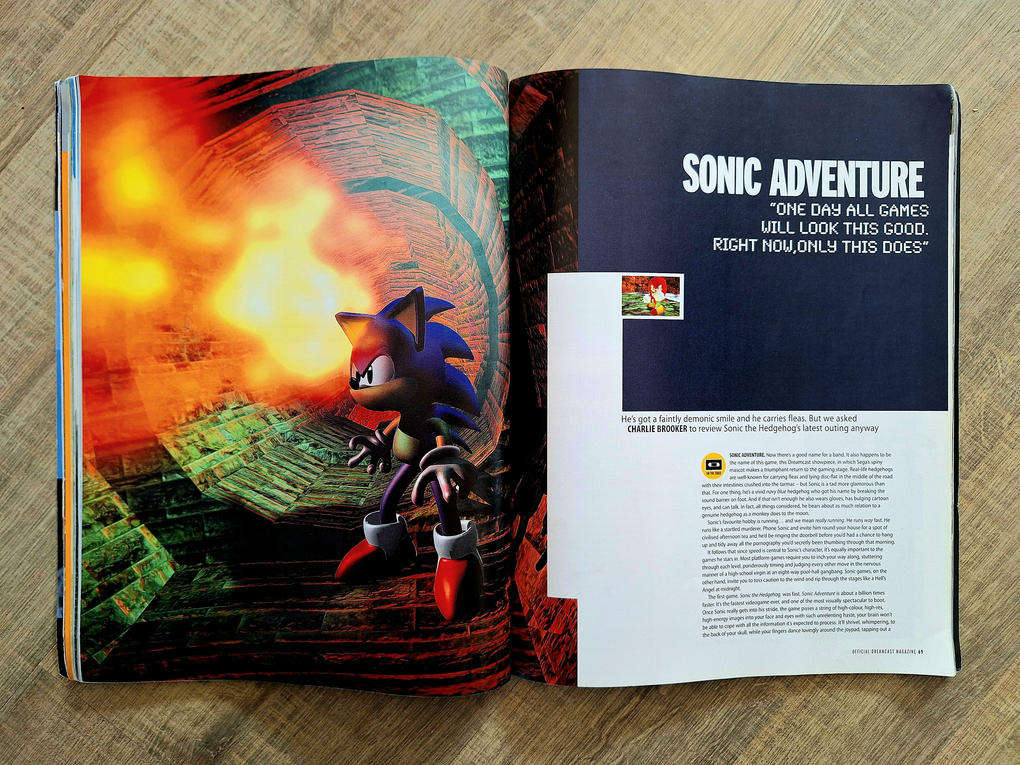Official Sega Dreamcast Magazine from September 1999