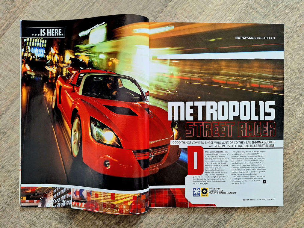 Official Sega Dreamcast Magazine from October 2000