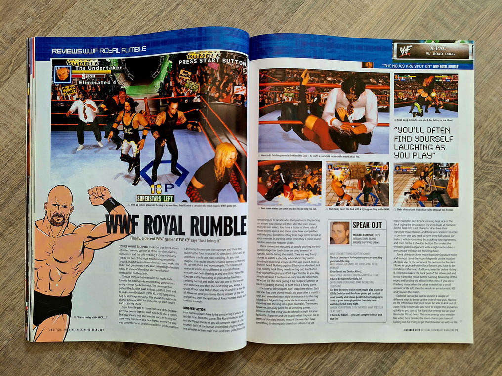 Official Sega Dreamcast Magazine from October 2000