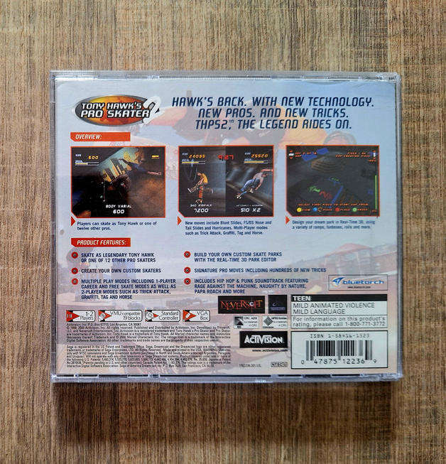 Tony Hawks Pro Skater 2 - Sega Dreamcast