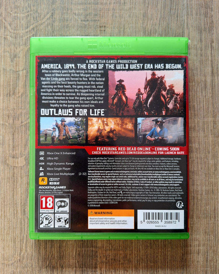 Red Dead Redemption 2 - Xbox One / Xbox Series