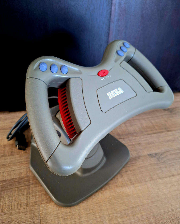 Sega Saturn Steering Wheel