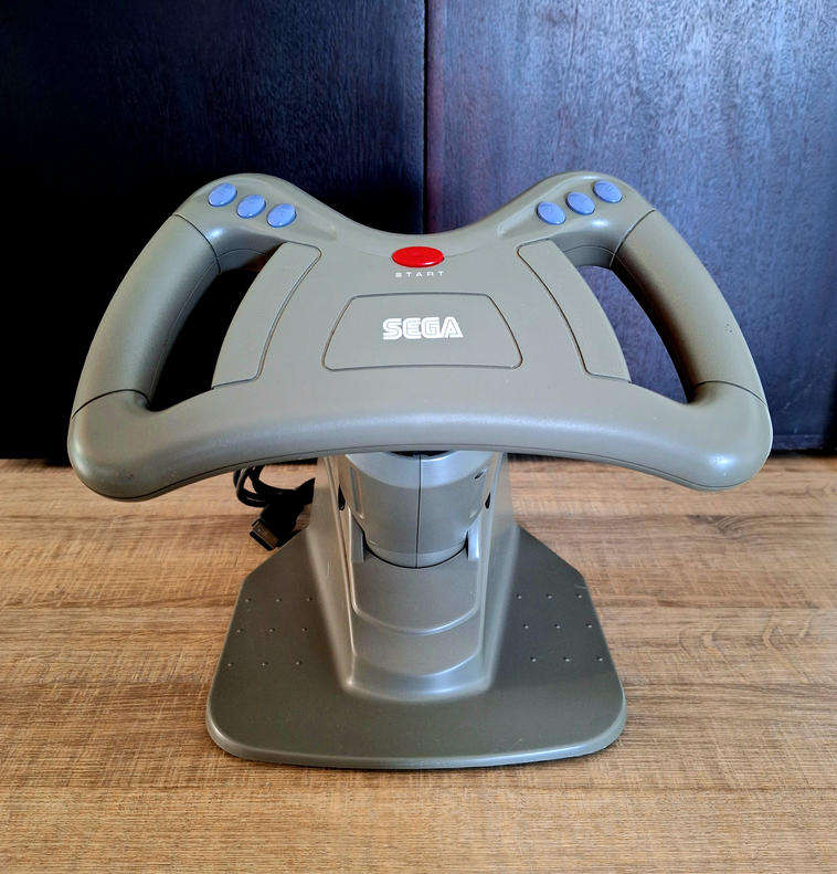 Sega Saturn Steering Wheel