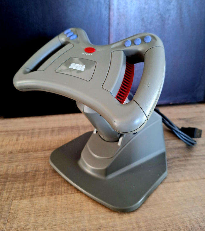 Sega Saturn Steering Wheel