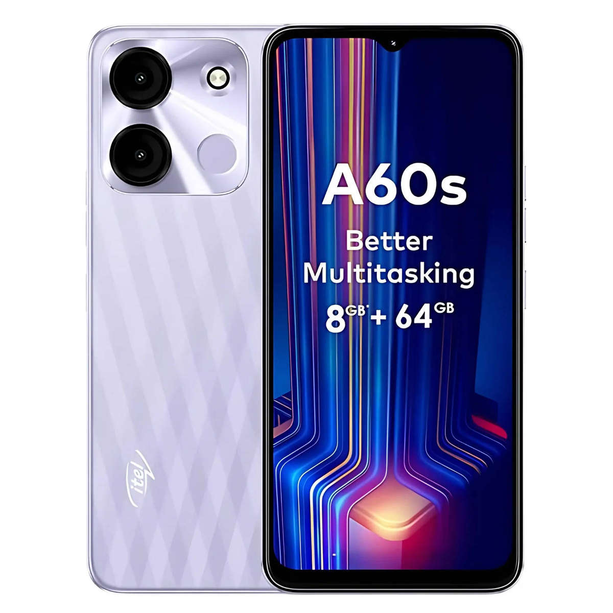 Itel A60s 6.6 HD+ Display, Dual Camera 64GB