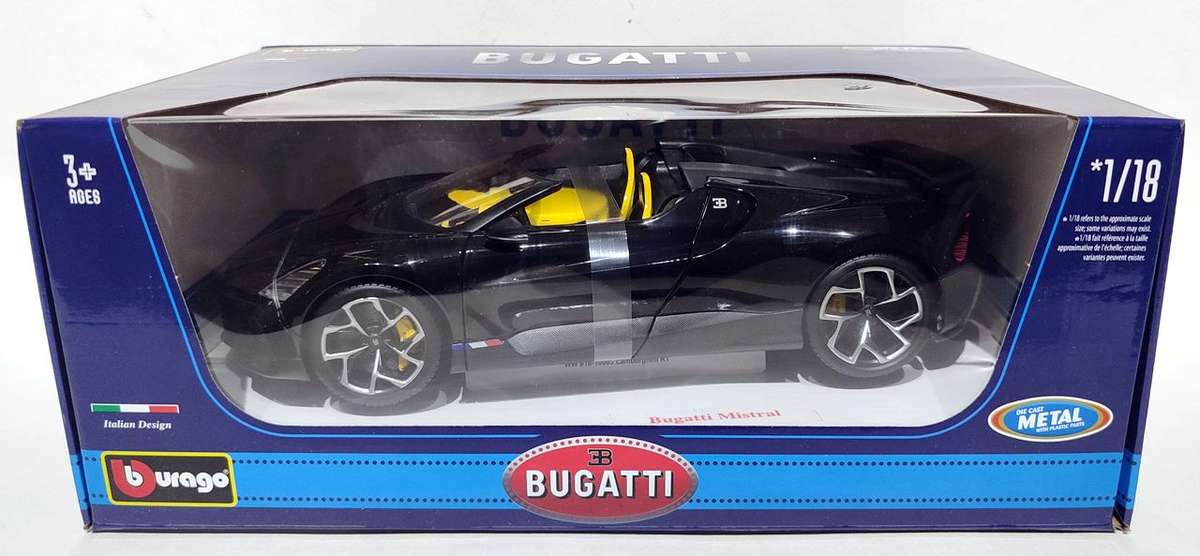 **NEW** 1/18 Bburago Bugatti Mistral