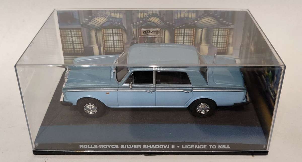 **PRE-LOVED**007 James Bond Collection** 1/43 (UH) Rolls Royce Silver Shadow II Licence to Kill