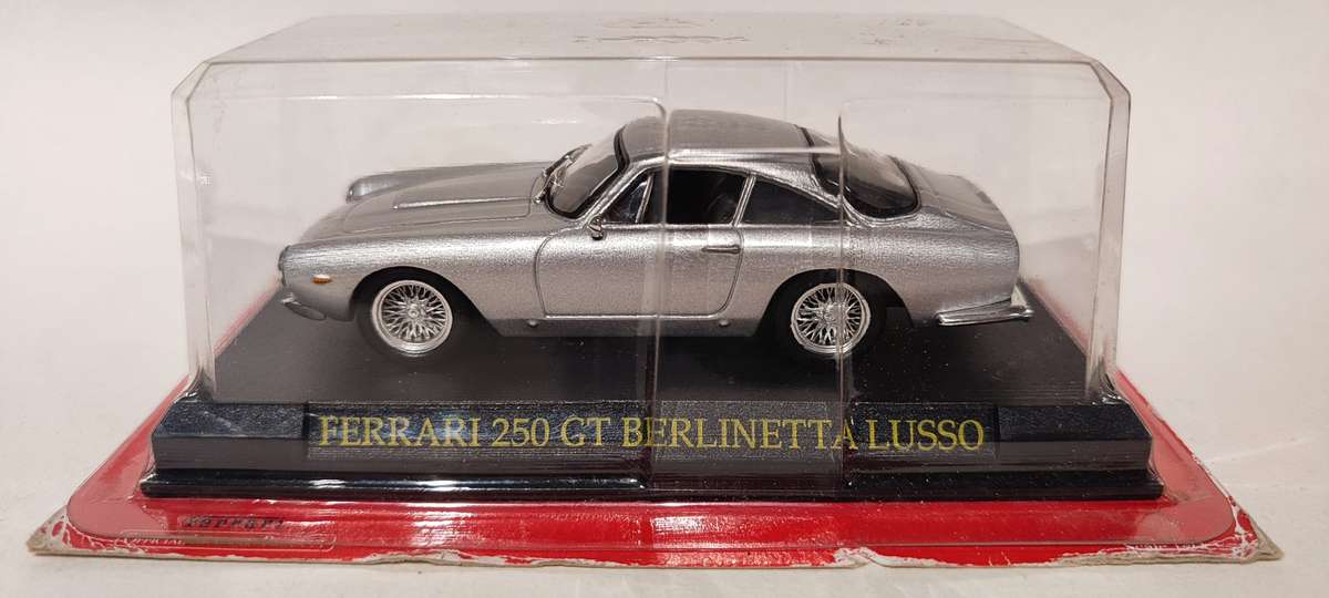 **NEW/Sealed** 1/43 Altaya/Hachette Ferrari 250 GT Berlinetta Lusso Silver