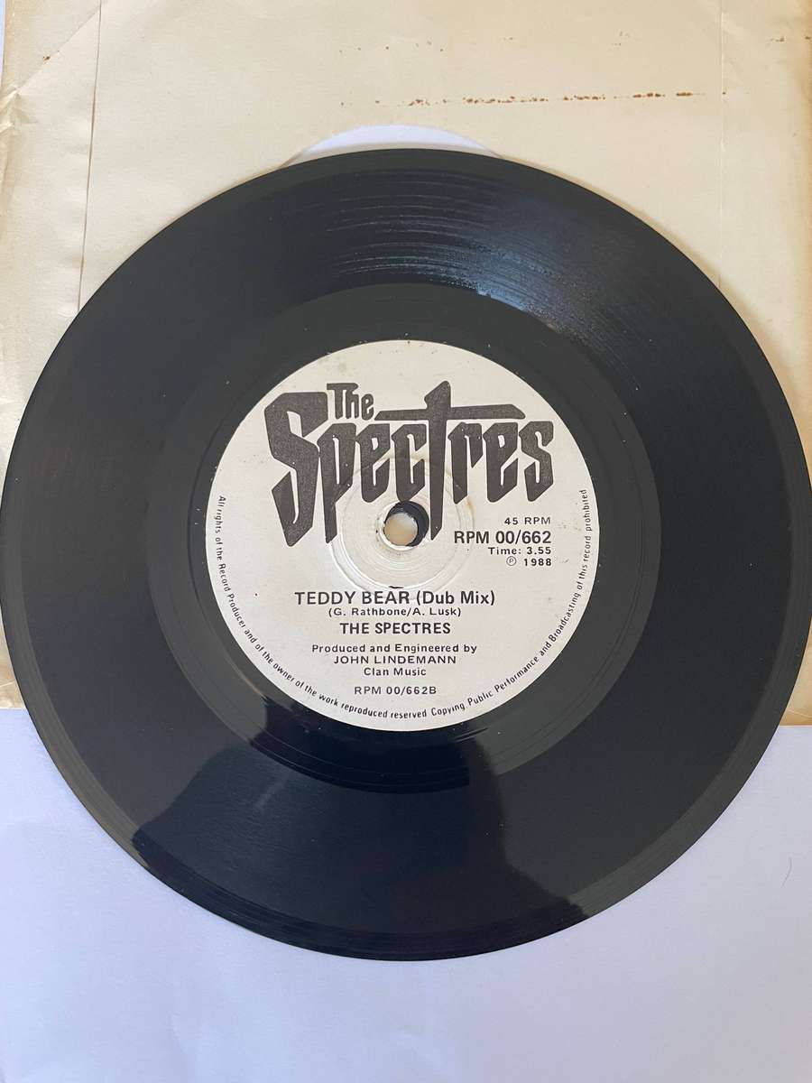 The Spectres 7 Inch rare single- Teddy Bear