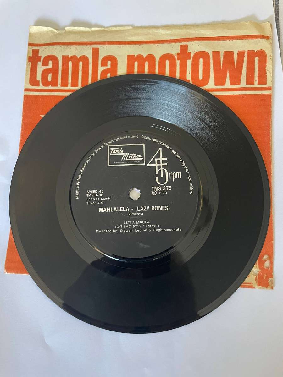 Letta Mbula Rare 7 inch single-I need your love/Mahlalela(lazy Bones)