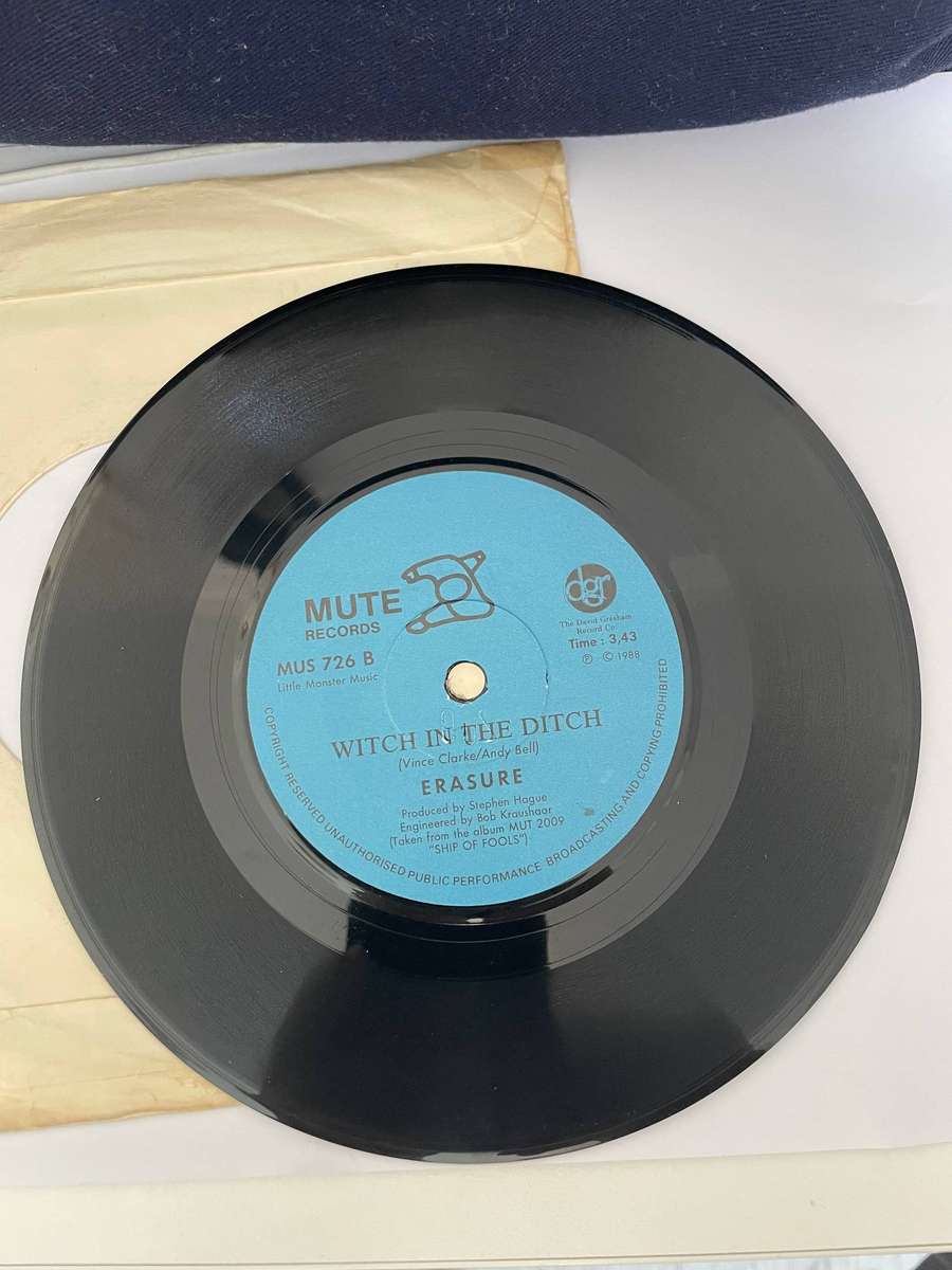 Erasure 7 Inch single- Sixty Five Thousand/