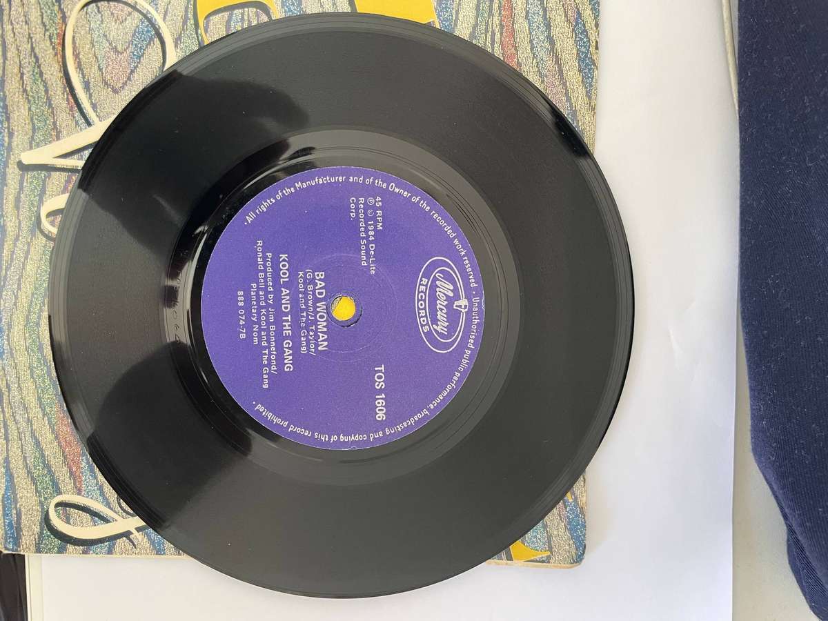 Kool and the gang 7 Inch Single-Victory/Bad Woman