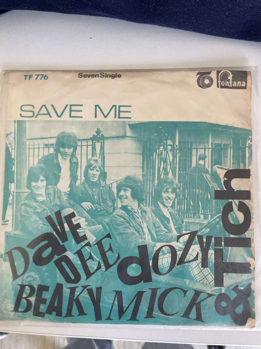 Dave Dee, Dozy, Beaky, Mick & Tich 7 inch single-Save me/Shame