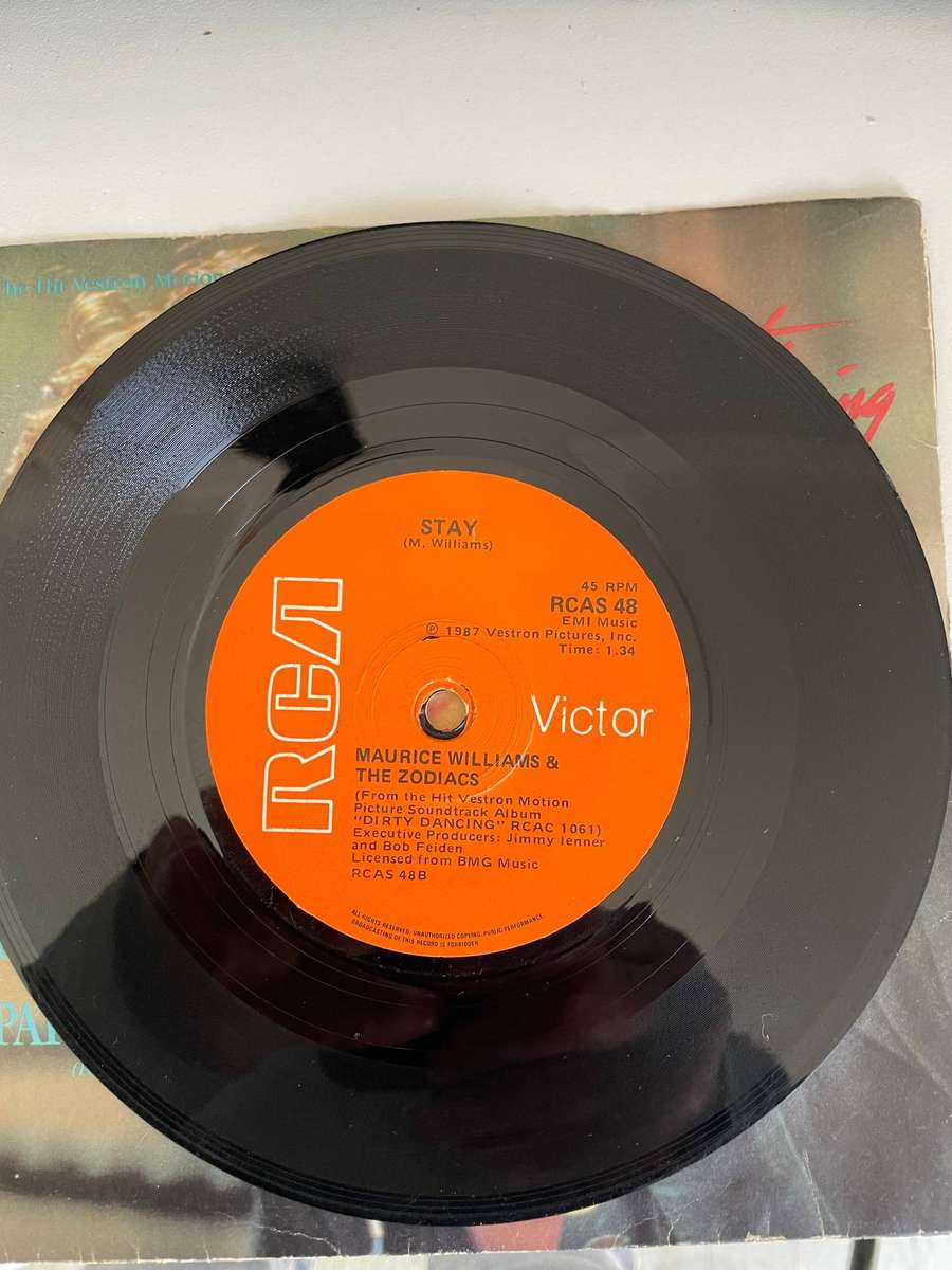 Patrck Swayze 7 inch single-She's like the wind