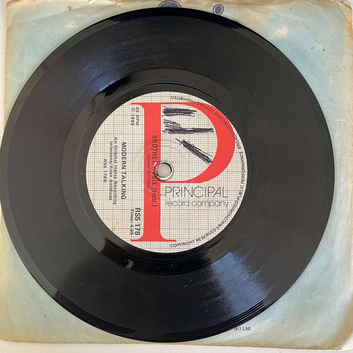 8 x 7 inch singles 1980's Mixed