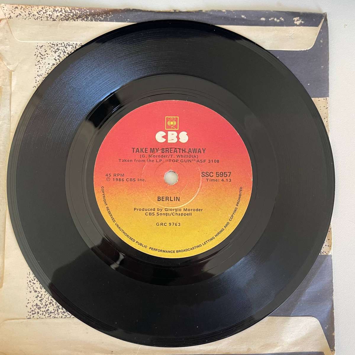 8 x 7 inch singles 1980's Mixed