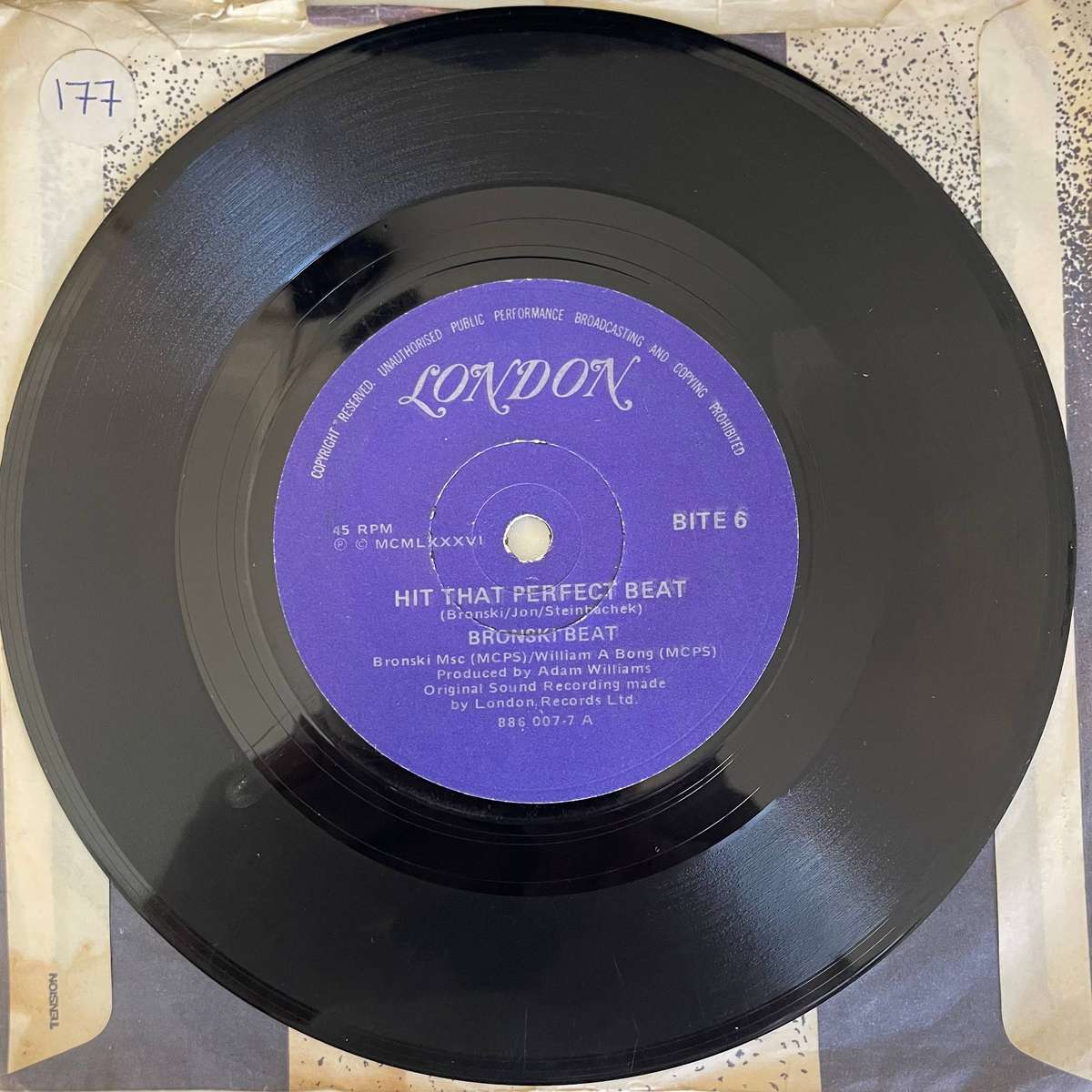 8 x 7 inch singles 1980's Mixed