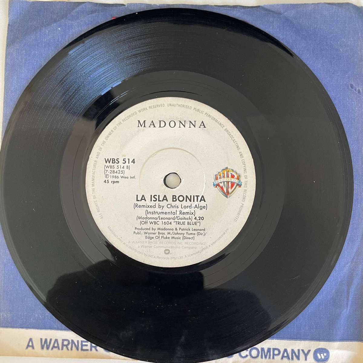 8 x 7 inch singles 1980's Mixed