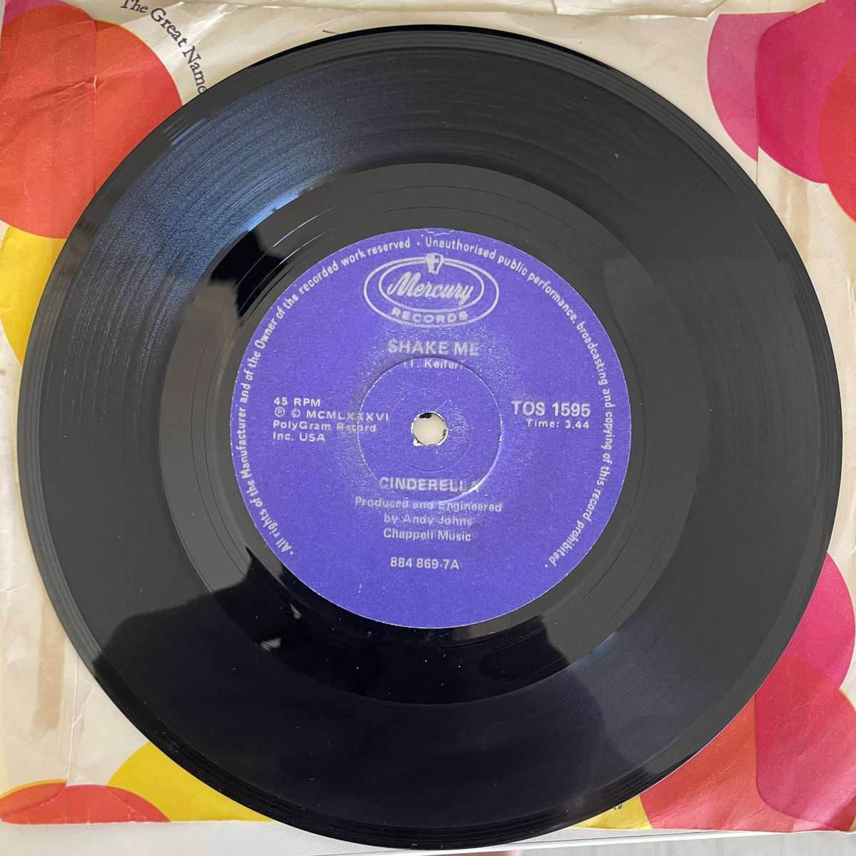 8 x 7 inch singles 1980's Mixed