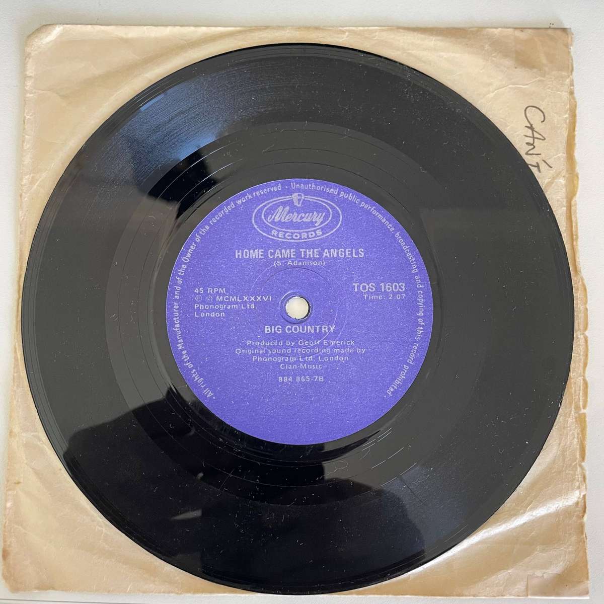 8 x 7 inch singles 1980's Mixed