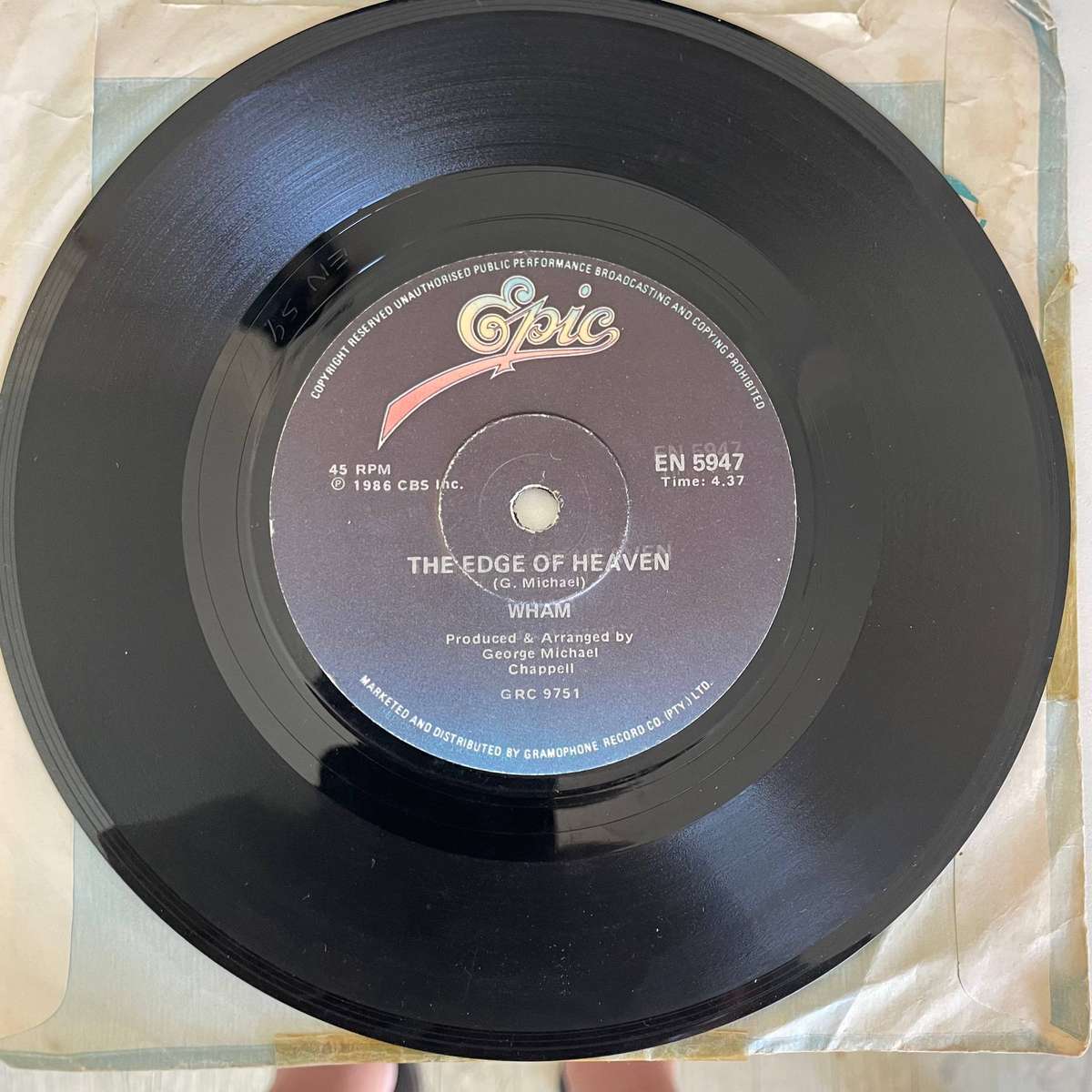 8 x 7 inch singles 1980's Mixed