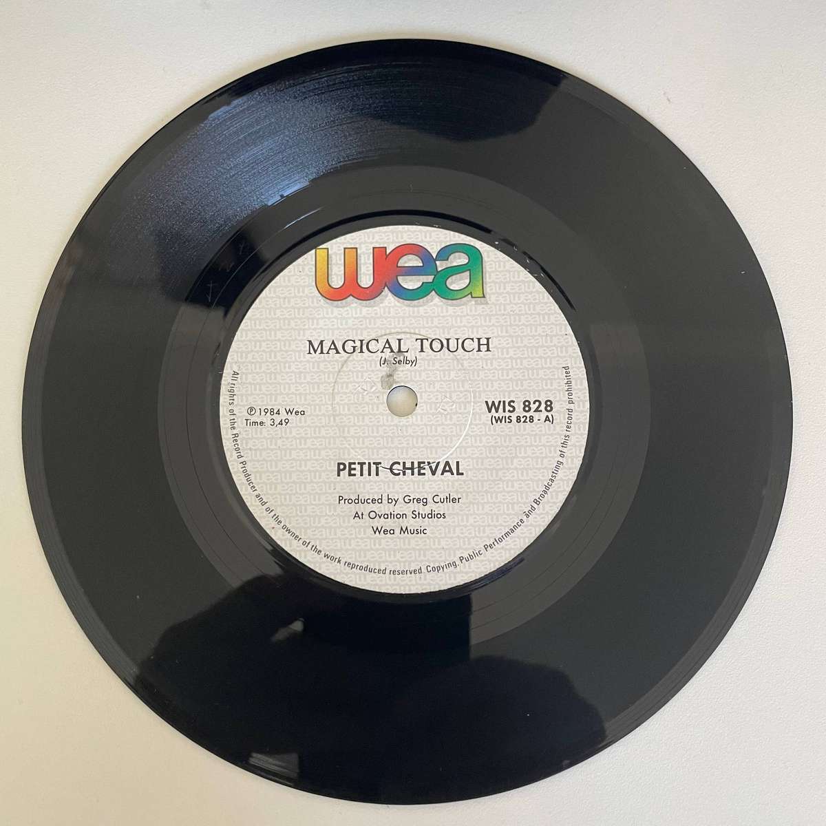 Petit Cheval 7 inch single-Magical Touch/Deep in the heart