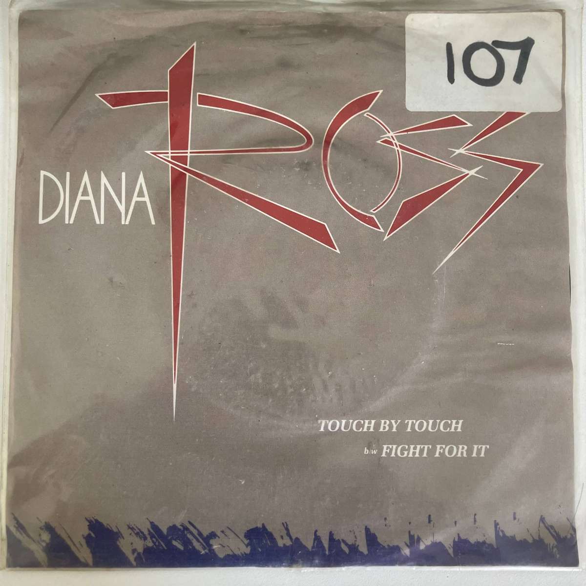 Diana Ross-7 inch single-Touch by touch/Fight for it