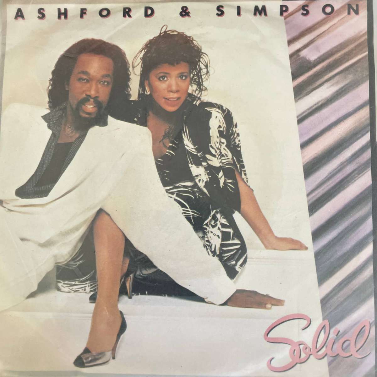 Ashford & Simpson-7 inch single-Solid/Cherish forever more