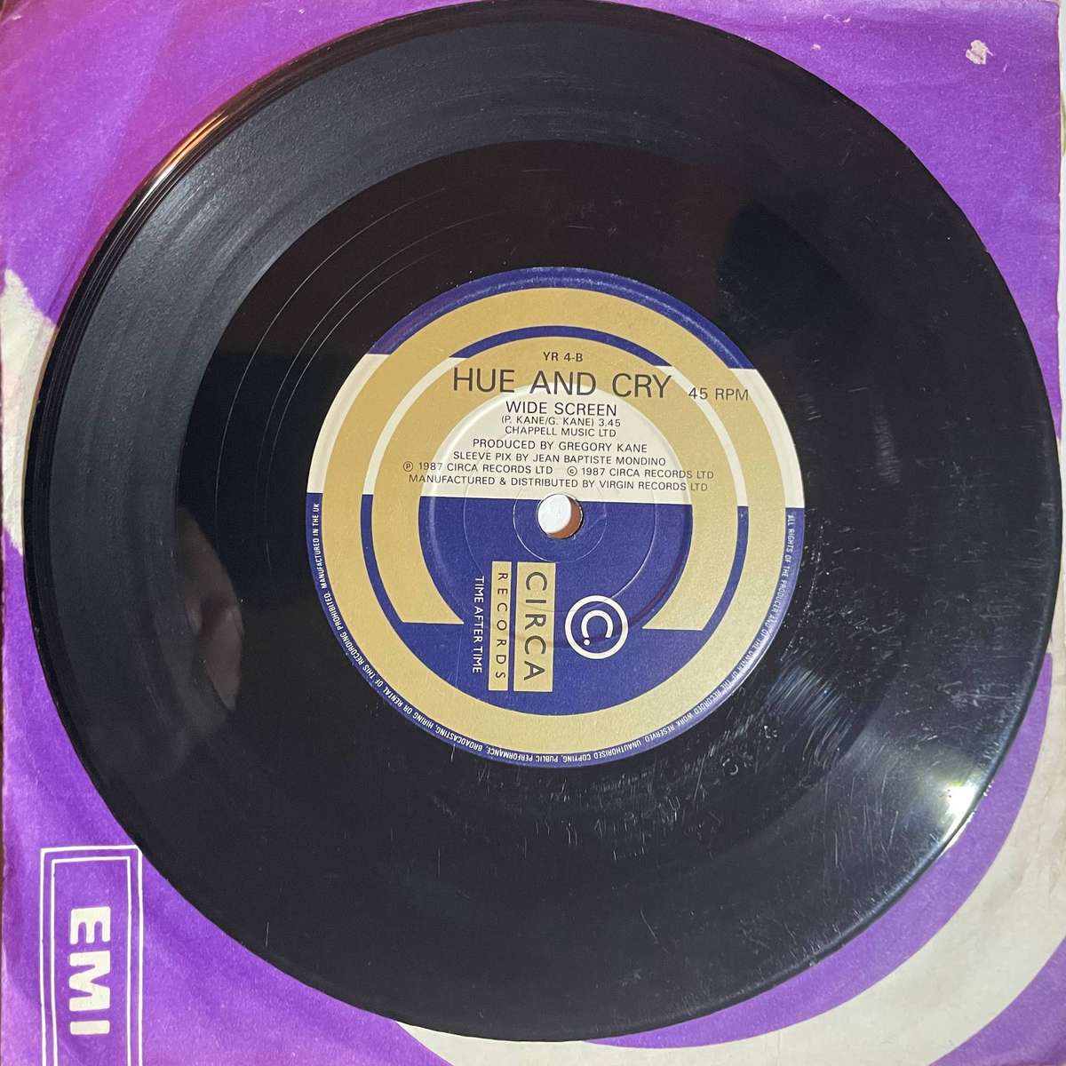 Hue and Cry-7 inch single-Labour of love/Wide screen