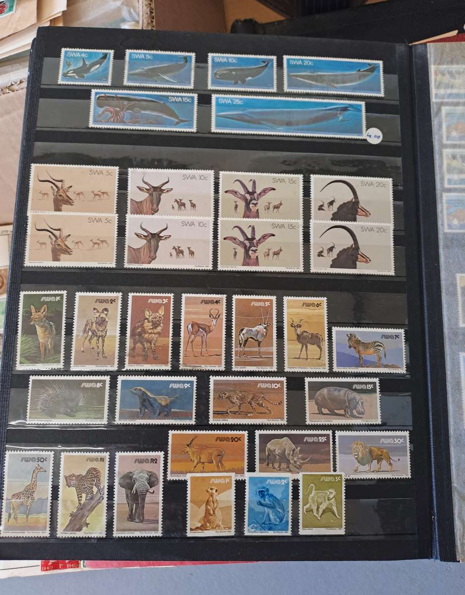 MASSIVE LIFETIME STAMP COLLECTION *10000+ WORLD STAMPS* *25 ALBUMS*