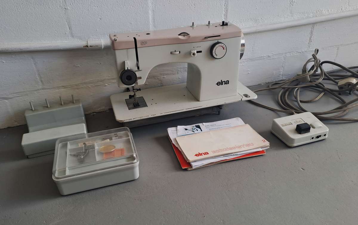 Elna Sewing Machine with Accessories