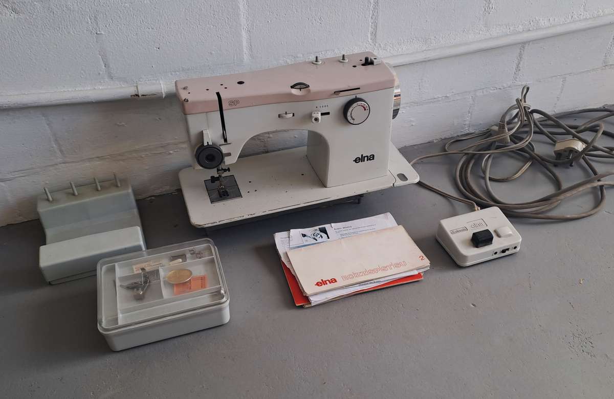 Elna Sewing Machine with Accessories
