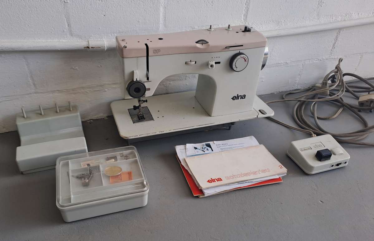 Elna Sewing Machine with Accessories